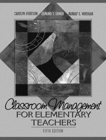Tapa de Classroom management for elementary teachers
