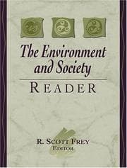Tapa de Environment and Society Reader, The