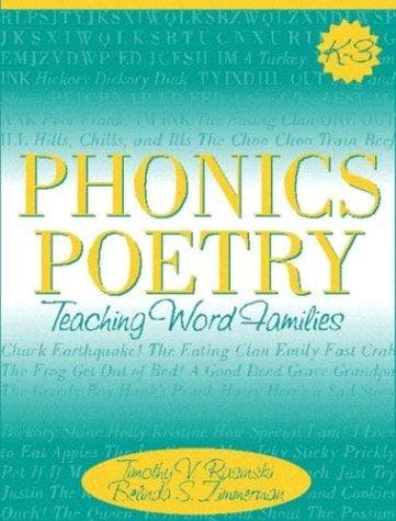 Tapa de Phonics poetry