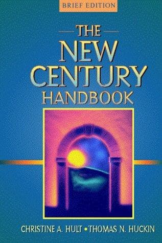 Tapa de The new century handbook