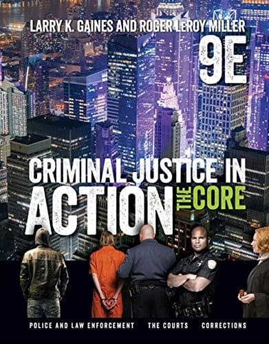Tapa de Criminal Justice in Action