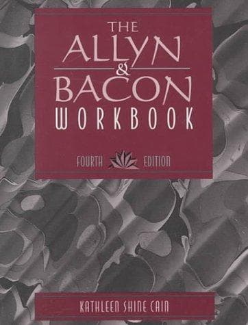 Tapa de The Allyn & Bacon workbook