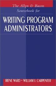 Tapa de Allyn and Bacon Sourcebook for Writing Program Administrators