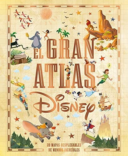 Tapa de El gran atlas Disney