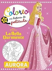 Tapa de La Bella Durmiente. Coloreo mi historia de película