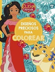 Tapa de Elena de Ávalor. Diseños preciosos para colorear