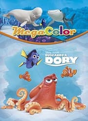 Tapa de Buscando a Dory. Megacolor