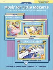 Tapa de Music for Little Mozarts Teacher's Handbook, Bk 3 And 4