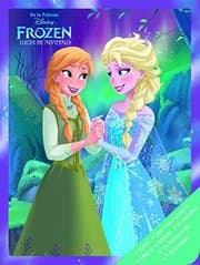 Tapa de Frozen. Luces de invierno. Caja metálica
