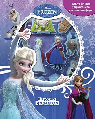 Tapa de Frozen. Historias animadas
