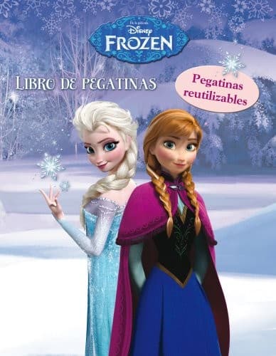 Tapa de Frozen. Libro de pegatinas