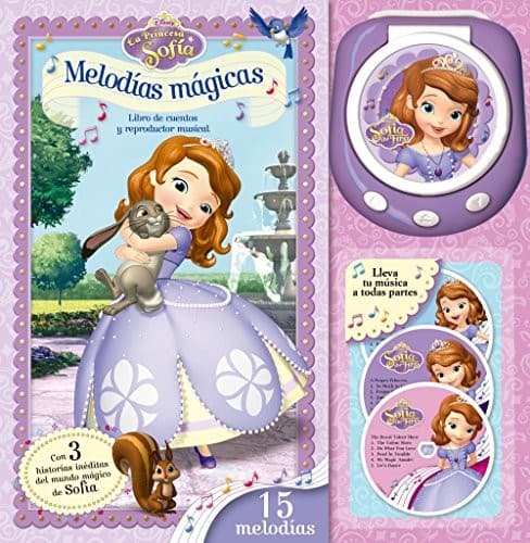 Tapa de La Princesa Sofía. Melodías mágicas