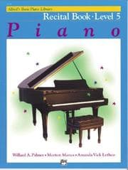Tapa de Alfred's Basic Piano Library Recital Book, Bk 5