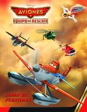 Tapa de Aviones. Equipo de rescate. Libro de pegatinas