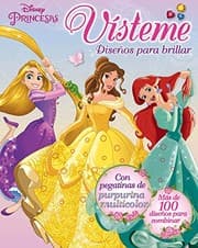 Tapa de Princesas. Vísteme. Diseños para brillar