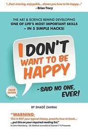 Tapa de I Don't Want to Be Happy - Said No One, Ever!