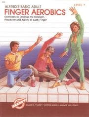 Tapa de Alfred's Basic Adult Piano Course Finger Aerobics, Bk 1