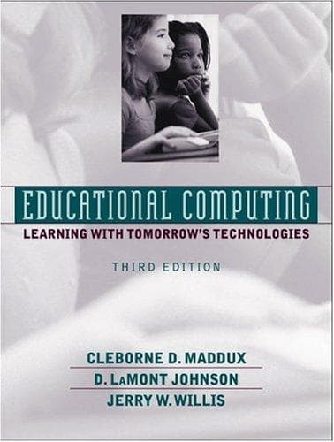 Tapa de Educational computing
