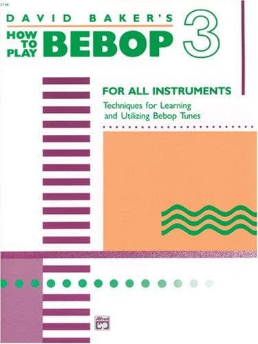 Tapa de How to Play Bebop - Volume 3