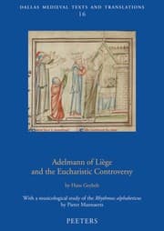 Tapa de Adelmann of Liège and the eucharistic controversy