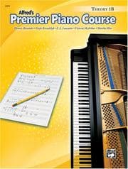 Tapa de Premier Piano Course Theory 1b