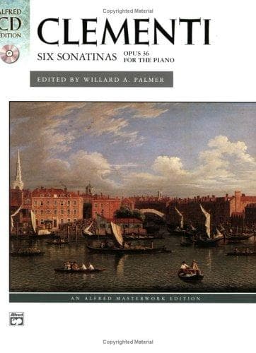 Tapa de Clementi -- Six Sonatinas, Op. 36
