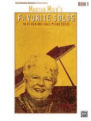 Tapa de Martha Mier's Favorite Solos (Book 1) (Favorite Solos)
