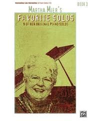 Tapa de Martha Mier's Favorite Solos (Book 3) (Favorite Solos)