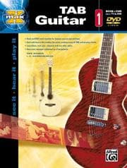 Tapa de Alfred's MAX TAB Guitar, Bk 1