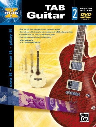 Tapa de Alfred's MAX TAB Guitar, Bk 2