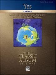Tapa de Yes-Fragile (Piano, Vocal, Chords) (Alfred's Classic Album Editions)