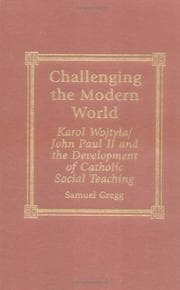 Tapa de Challenging the modern world