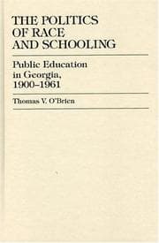 Tapa de The politics of race and schooling