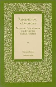 Tapa de Resurrecting a discipline