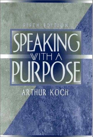 Tapa de Speaking with a Purpose