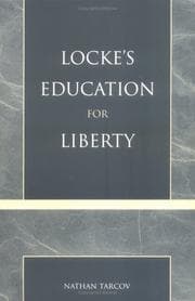 Tapa de Locke's education for liberty