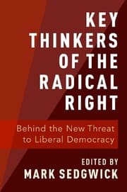 Tapa de Key Thinkers of the Radical Right