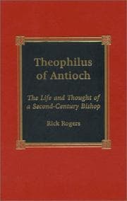 Tapa de Theophilus of Antioch