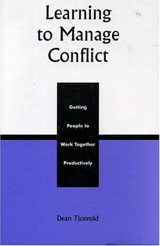 Tapa de Learning to Manage Conflict
