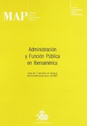 Tapa de Administración y función pública en Iberoamérica