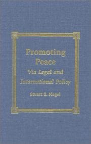 Tapa de Promoting peace