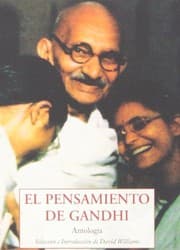 Tapa de EL PENSAMIENTO DE GHANDI **olañeta**