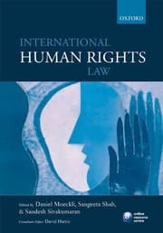 Tapa de International human rights law
