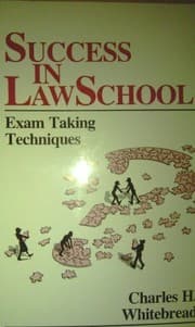 Tapa de Success in law school