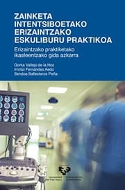 Tapa de Zainketa intentsiboetako erizaintzako eskuliburu praktikoa