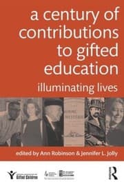 Tapa de Century of Contributions to Gifted Education