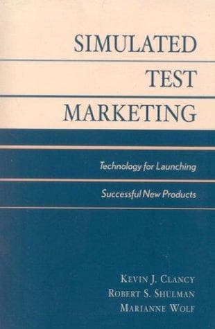 Tapa de Simulated Test Marketing