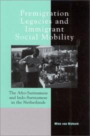 Tapa de Premigration legacies and immigrant social mobility