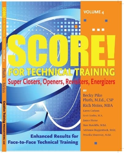 Tapa de SCORE for Technical Training, volume 4