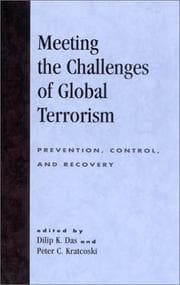 Tapa de Meeting the Challenges of Global Terrorism